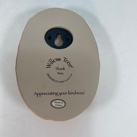 Willow Tree "Thank You" Appreciating Your Kindness! Wall Hanging / Plaque 2004 - Picture 4 of 5